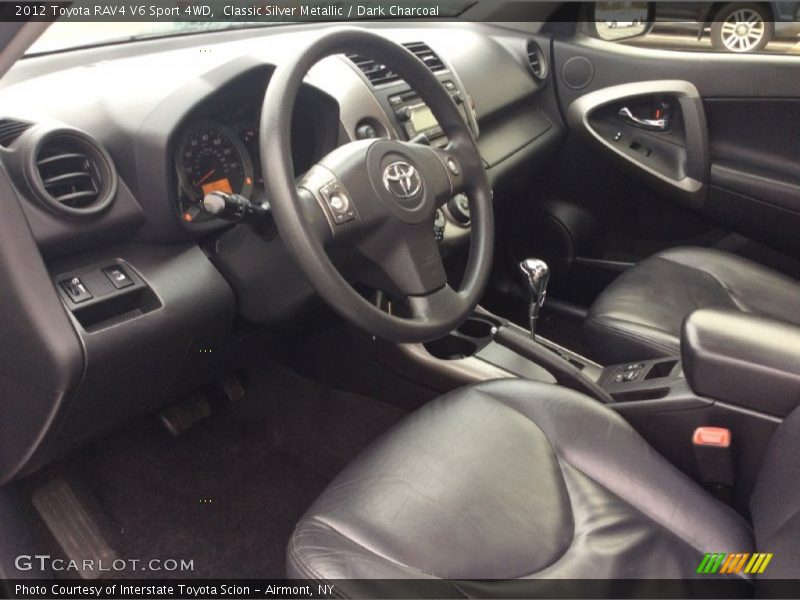 Classic Silver Metallic / Dark Charcoal 2012 Toyota RAV4 V6 Sport 4WD