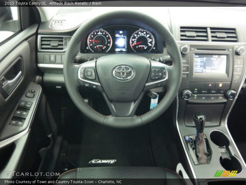 Attitude Black Metallic / Black 2015 Toyota Camry SE