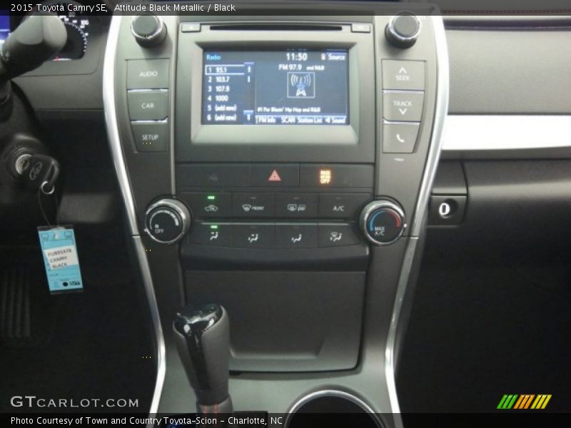 Attitude Black Metallic / Black 2015 Toyota Camry SE