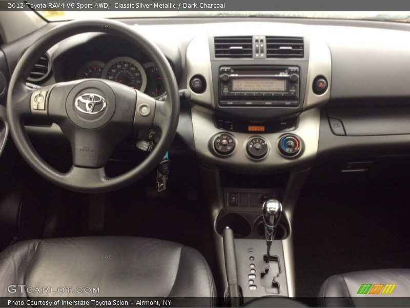 Classic Silver Metallic / Dark Charcoal 2012 Toyota RAV4 V6 Sport 4WD