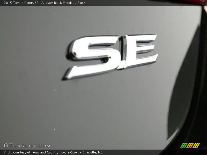 Attitude Black Metallic / Black 2015 Toyota Camry SE