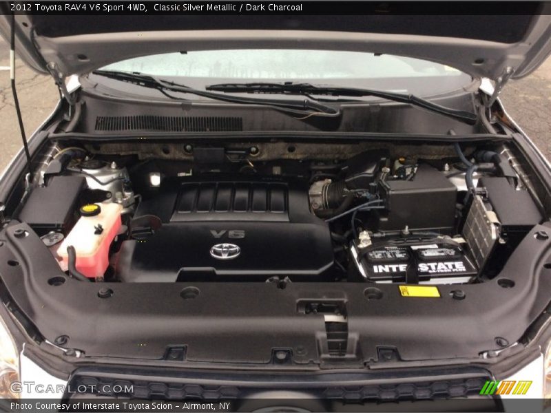 Classic Silver Metallic / Dark Charcoal 2012 Toyota RAV4 V6 Sport 4WD