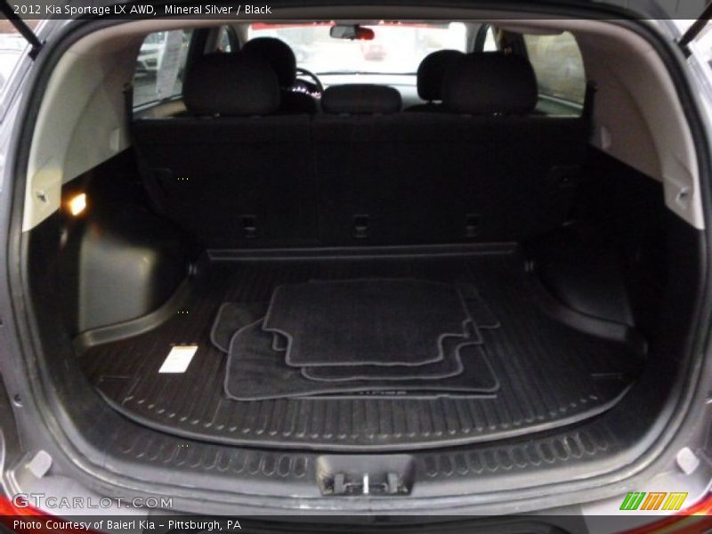 Mineral Silver / Black 2012 Kia Sportage LX AWD
