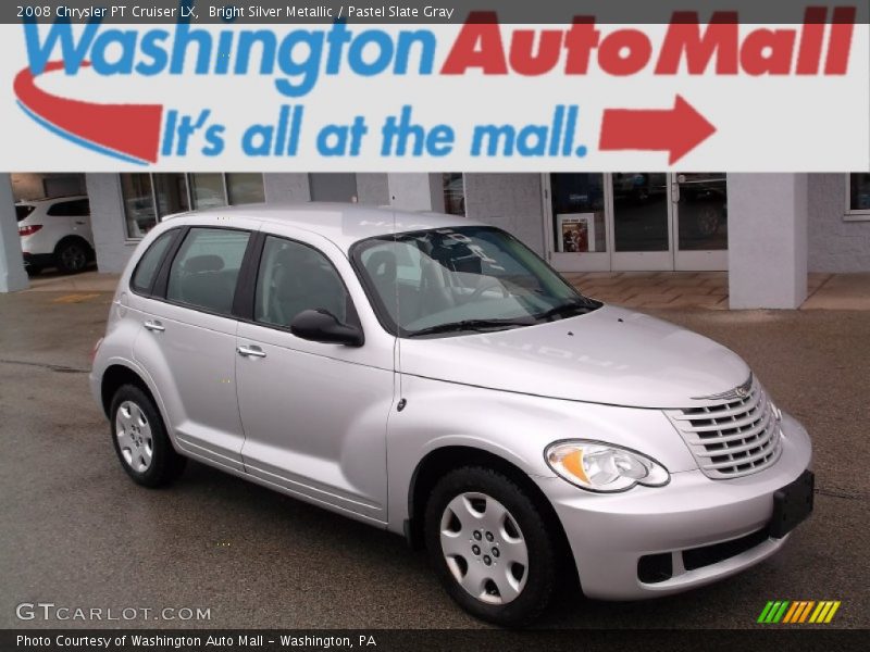 Bright Silver Metallic / Pastel Slate Gray 2008 Chrysler PT Cruiser LX