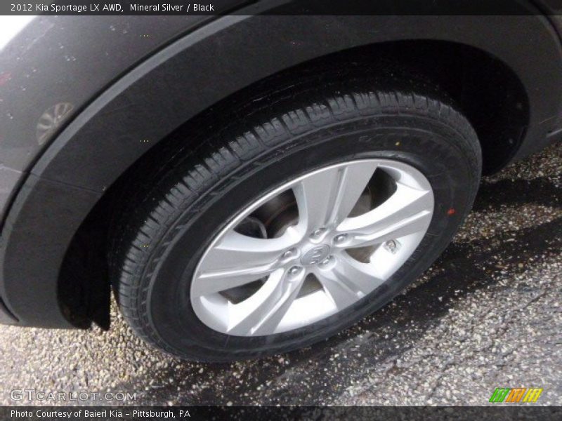 Mineral Silver / Black 2012 Kia Sportage LX AWD