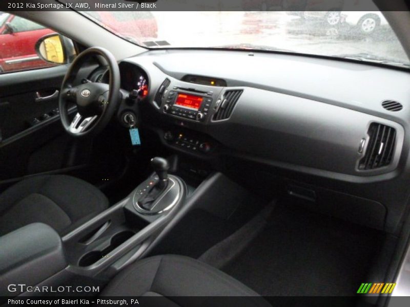 Mineral Silver / Black 2012 Kia Sportage LX AWD