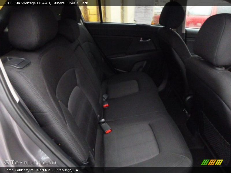 Mineral Silver / Black 2012 Kia Sportage LX AWD