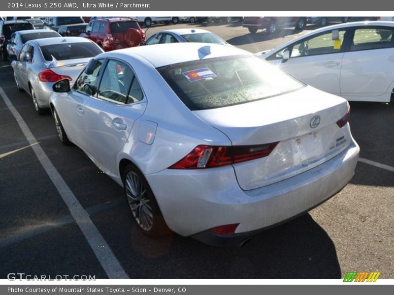 Ultra White / Parchment 2014 Lexus IS 250 AWD