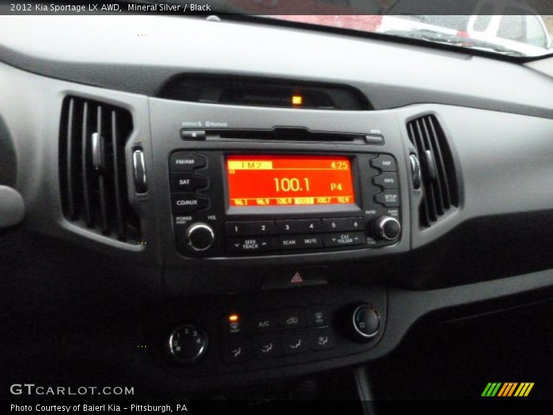 Mineral Silver / Black 2012 Kia Sportage LX AWD