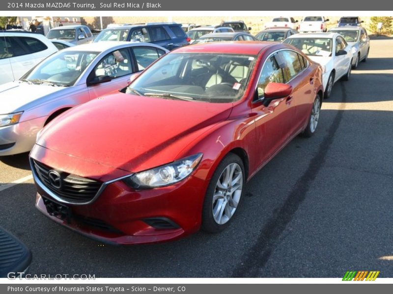 Soul Red Mica / Black 2014 Mazda MAZDA6 Touring