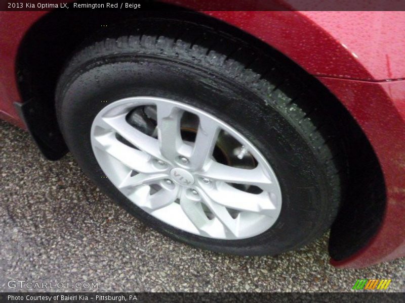 Remington Red / Beige 2013 Kia Optima LX