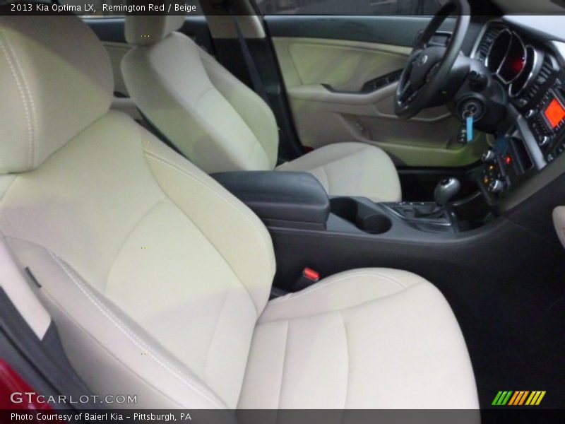 Remington Red / Beige 2013 Kia Optima LX