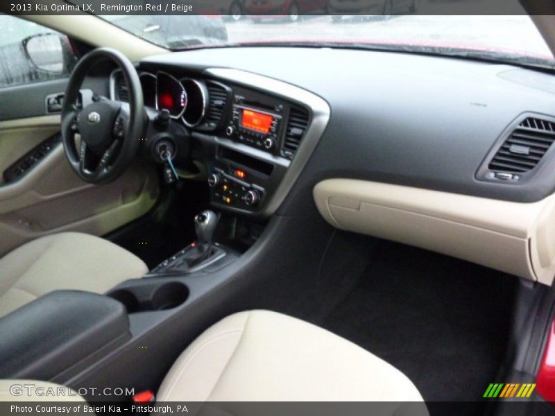 Remington Red / Beige 2013 Kia Optima LX