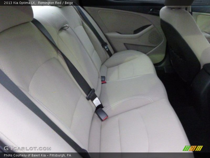 Remington Red / Beige 2013 Kia Optima LX