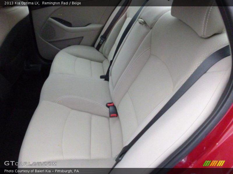 Remington Red / Beige 2013 Kia Optima LX