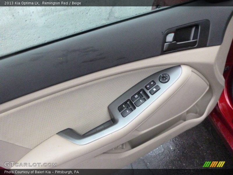 Remington Red / Beige 2013 Kia Optima LX