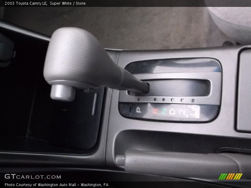 Super White / Stone 2003 Toyota Camry LE