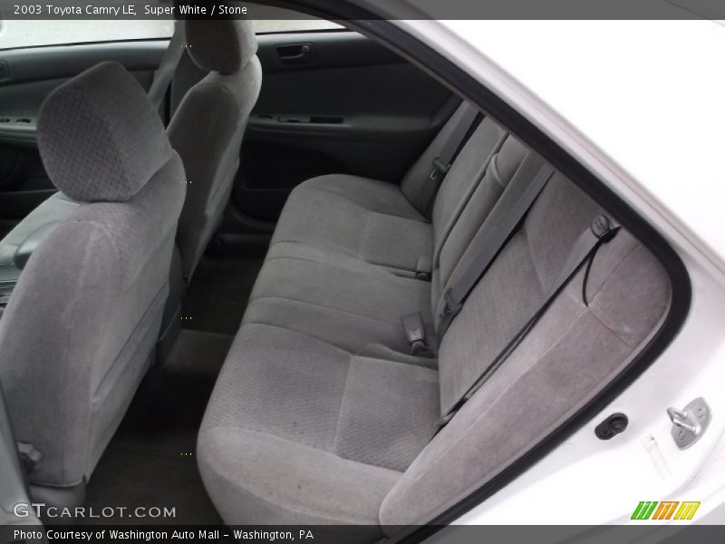 Super White / Stone 2003 Toyota Camry LE