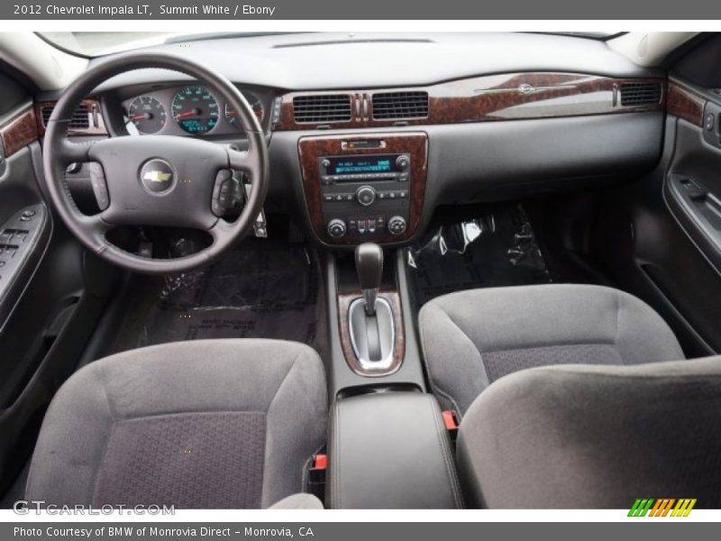 Summit White / Ebony 2012 Chevrolet Impala LT