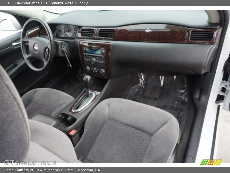 Summit White / Ebony 2012 Chevrolet Impala LT