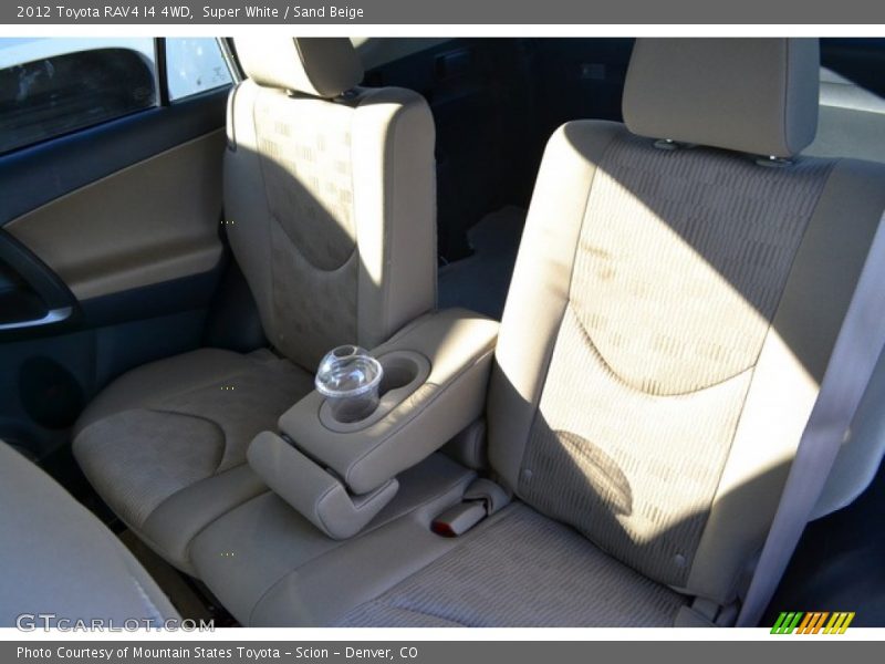 Super White / Sand Beige 2012 Toyota RAV4 I4 4WD