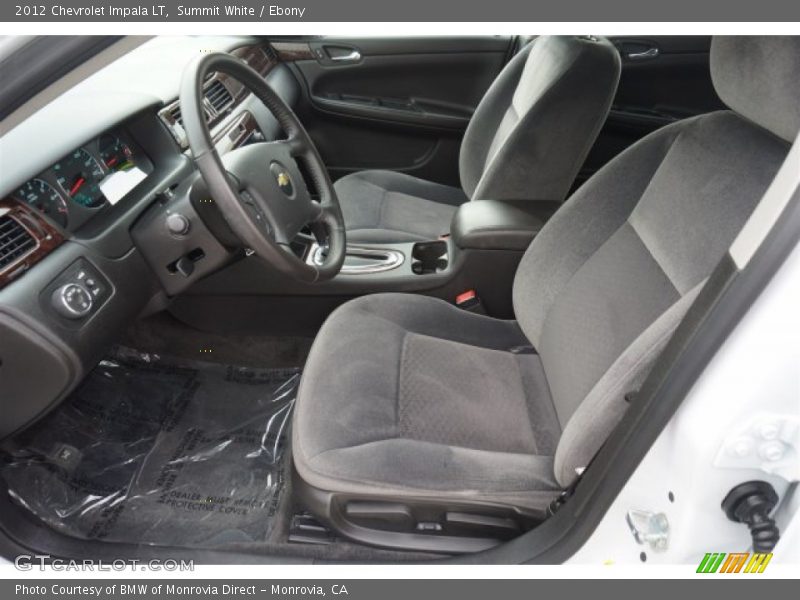 Summit White / Ebony 2012 Chevrolet Impala LT