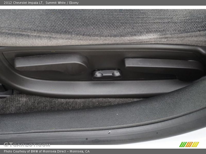 Summit White / Ebony 2012 Chevrolet Impala LT