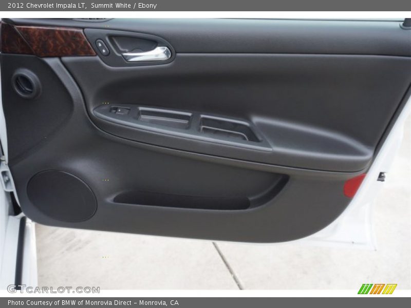 Summit White / Ebony 2012 Chevrolet Impala LT
