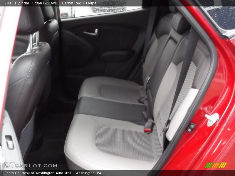 Garnet Red / Taupe 2013 Hyundai Tucson GLS AWD