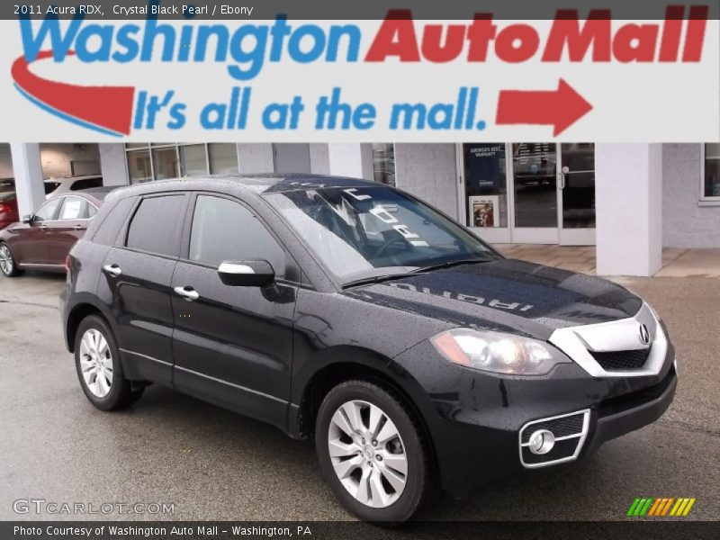 Crystal Black Pearl / Ebony 2011 Acura RDX