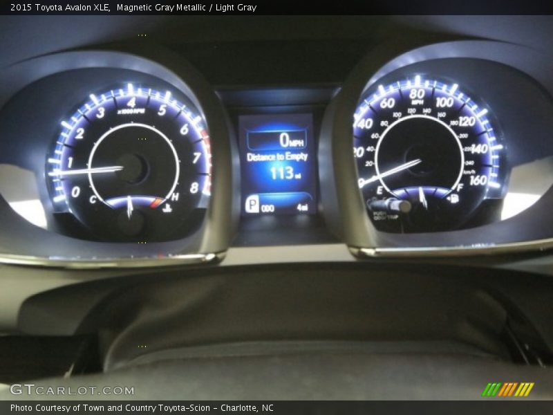 Magnetic Gray Metallic / Light Gray 2015 Toyota Avalon XLE