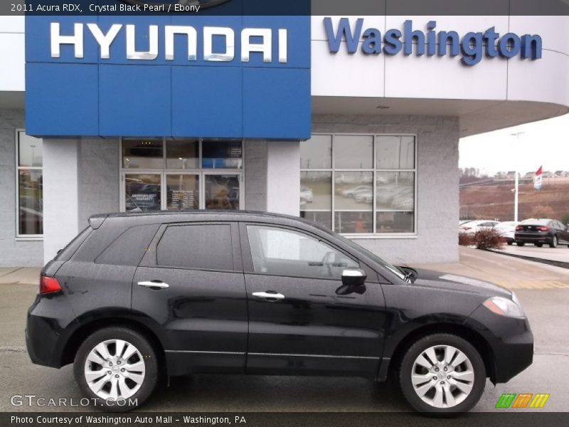 Crystal Black Pearl / Ebony 2011 Acura RDX