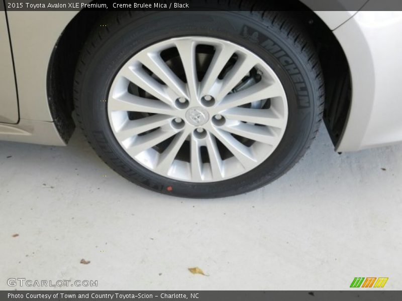 Creme Brulee Mica / Black 2015 Toyota Avalon XLE Premium