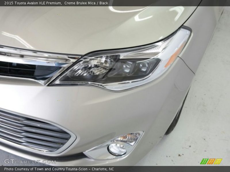 Creme Brulee Mica / Black 2015 Toyota Avalon XLE Premium