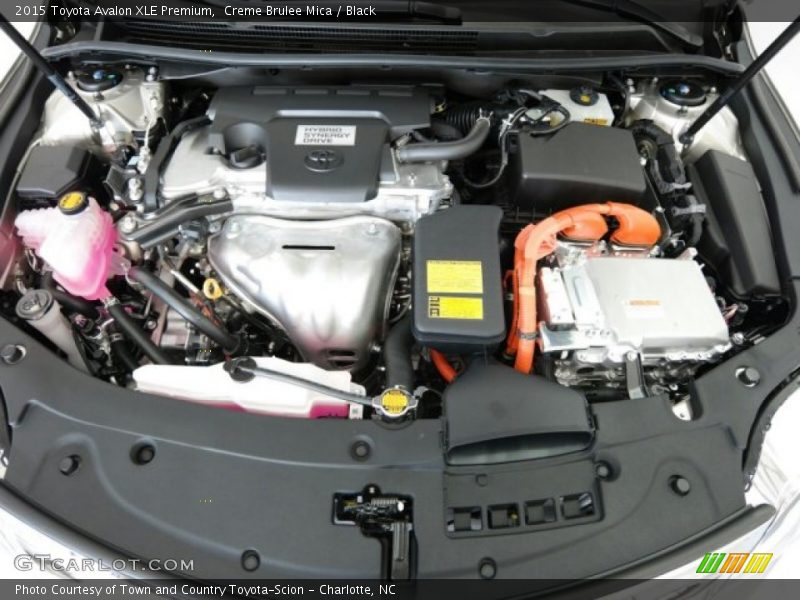 Creme Brulee Mica / Black 2015 Toyota Avalon XLE Premium