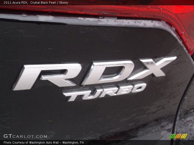 Crystal Black Pearl / Ebony 2011 Acura RDX