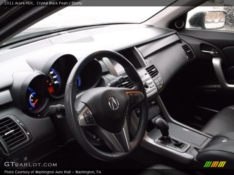 Crystal Black Pearl / Ebony 2011 Acura RDX