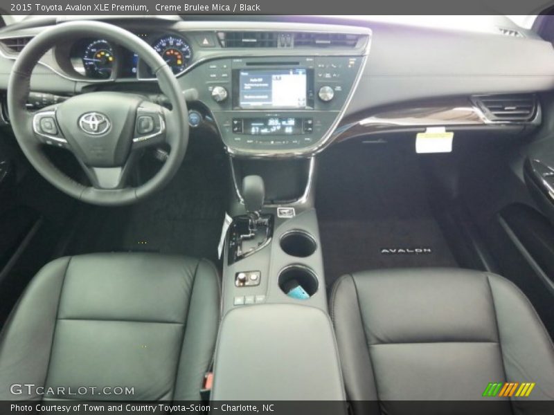 Creme Brulee Mica / Black 2015 Toyota Avalon XLE Premium