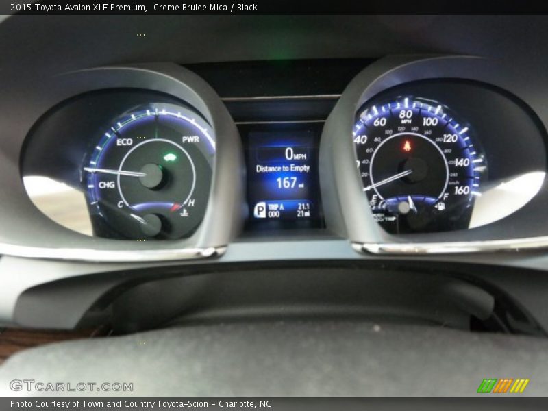 Creme Brulee Mica / Black 2015 Toyota Avalon XLE Premium