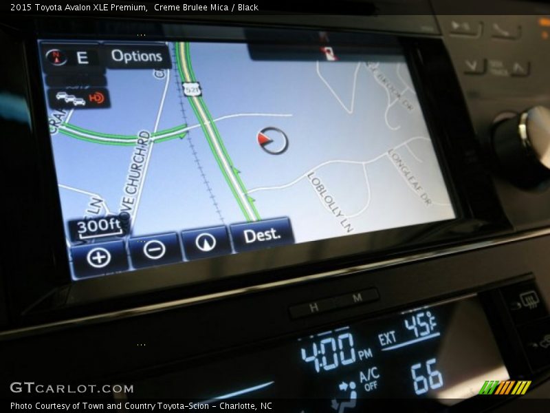 Creme Brulee Mica / Black 2015 Toyota Avalon XLE Premium