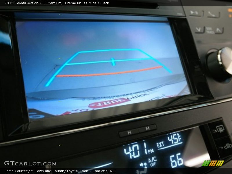 Creme Brulee Mica / Black 2015 Toyota Avalon XLE Premium