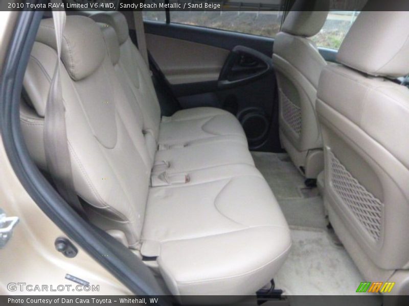 Sandy Beach Metallic / Sand Beige 2010 Toyota RAV4 Limited V6 4WD