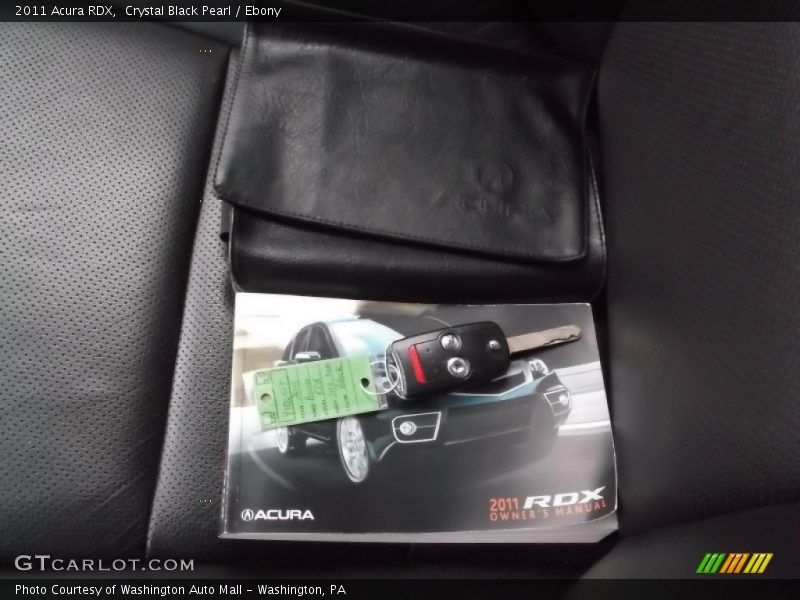 Crystal Black Pearl / Ebony 2011 Acura RDX