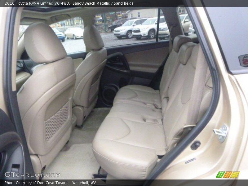 Sandy Beach Metallic / Sand Beige 2010 Toyota RAV4 Limited V6 4WD