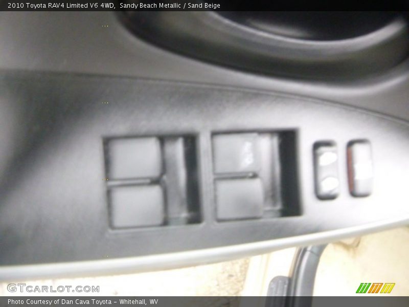 Sandy Beach Metallic / Sand Beige 2010 Toyota RAV4 Limited V6 4WD