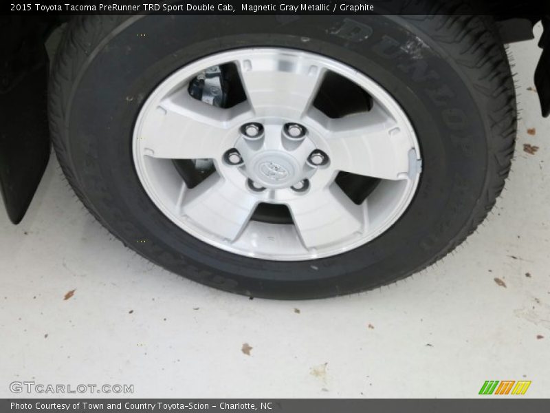 Magnetic Gray Metallic / Graphite 2015 Toyota Tacoma PreRunner TRD Sport Double Cab