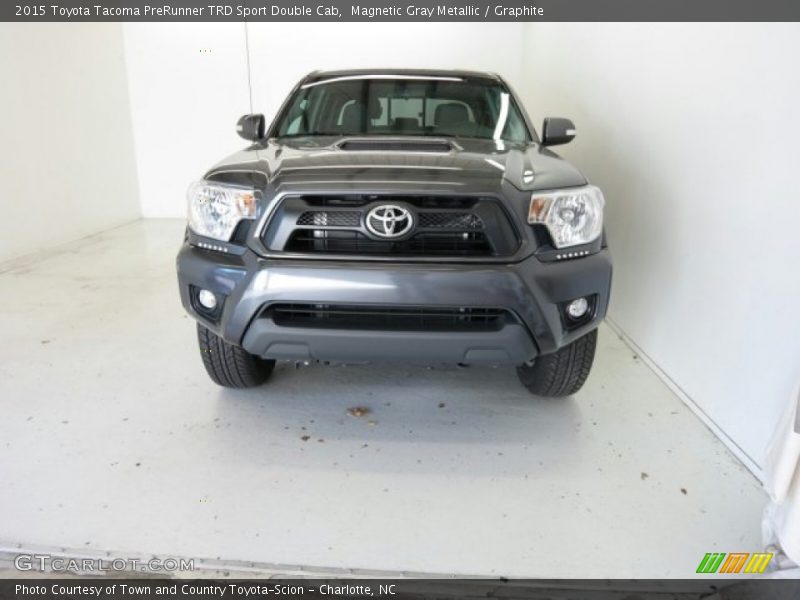 Magnetic Gray Metallic / Graphite 2015 Toyota Tacoma PreRunner TRD Sport Double Cab
