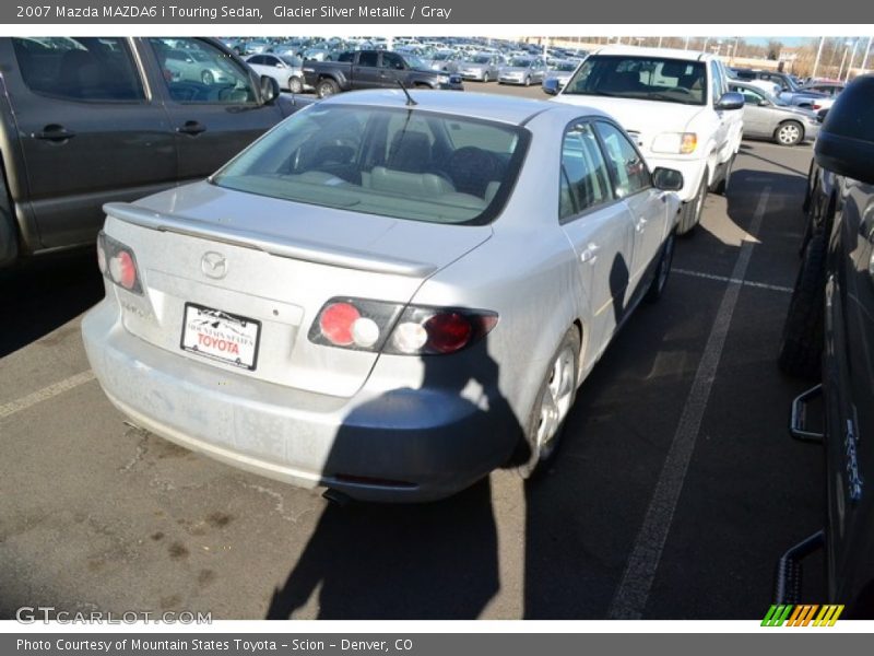 Glacier Silver Metallic / Gray 2007 Mazda MAZDA6 i Touring Sedan