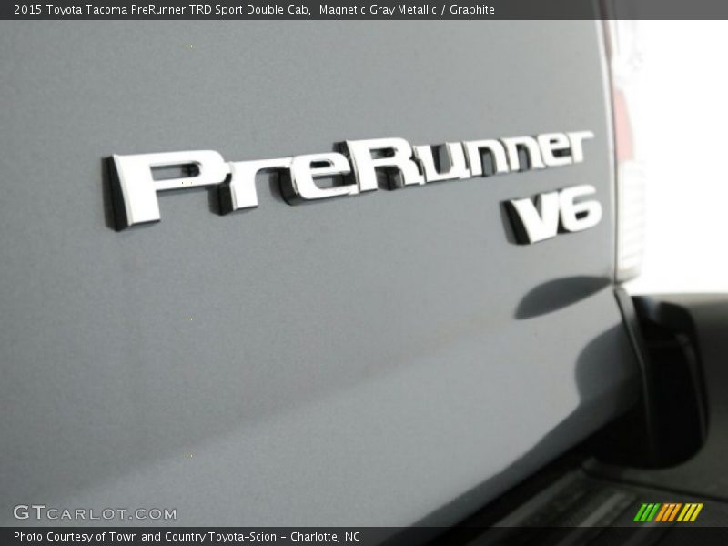 Magnetic Gray Metallic / Graphite 2015 Toyota Tacoma PreRunner TRD Sport Double Cab