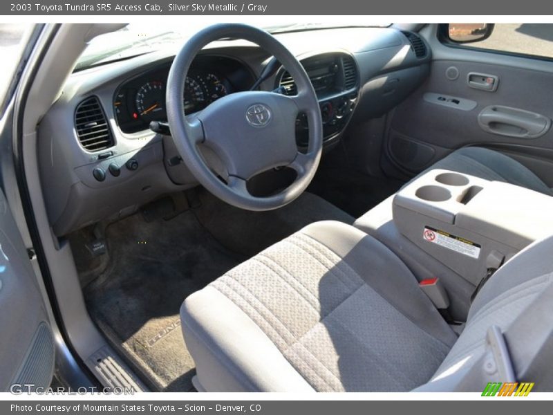 Silver Sky Metallic / Gray 2003 Toyota Tundra SR5 Access Cab